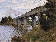 The Railway Bridge Claude Monet